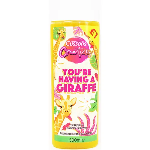 Cussons Creations Bath Giraffe PM £1