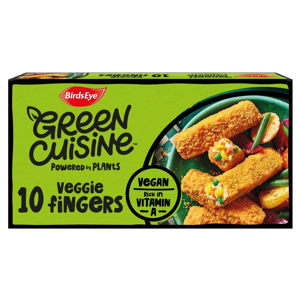 Birds eye 10 veggie fingers
