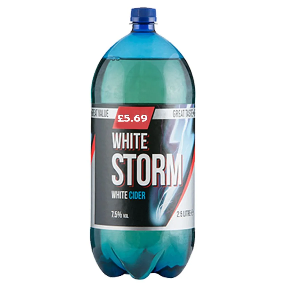 White storm cider pm â£5.69