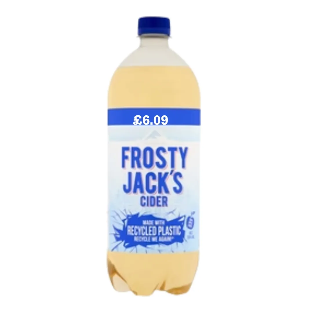 Frosty jack white cider pmp â£6.09