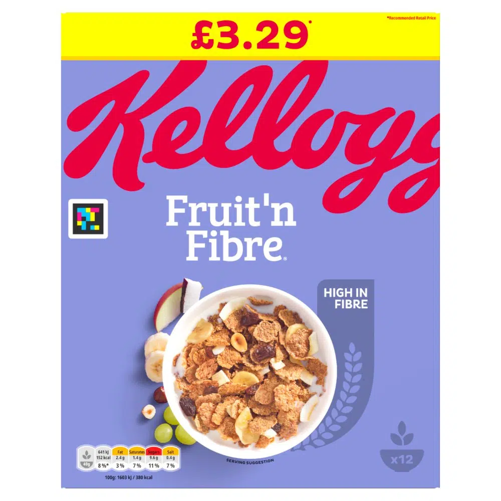 KELLOGGS FRUIT&FIBRE PM £3.49