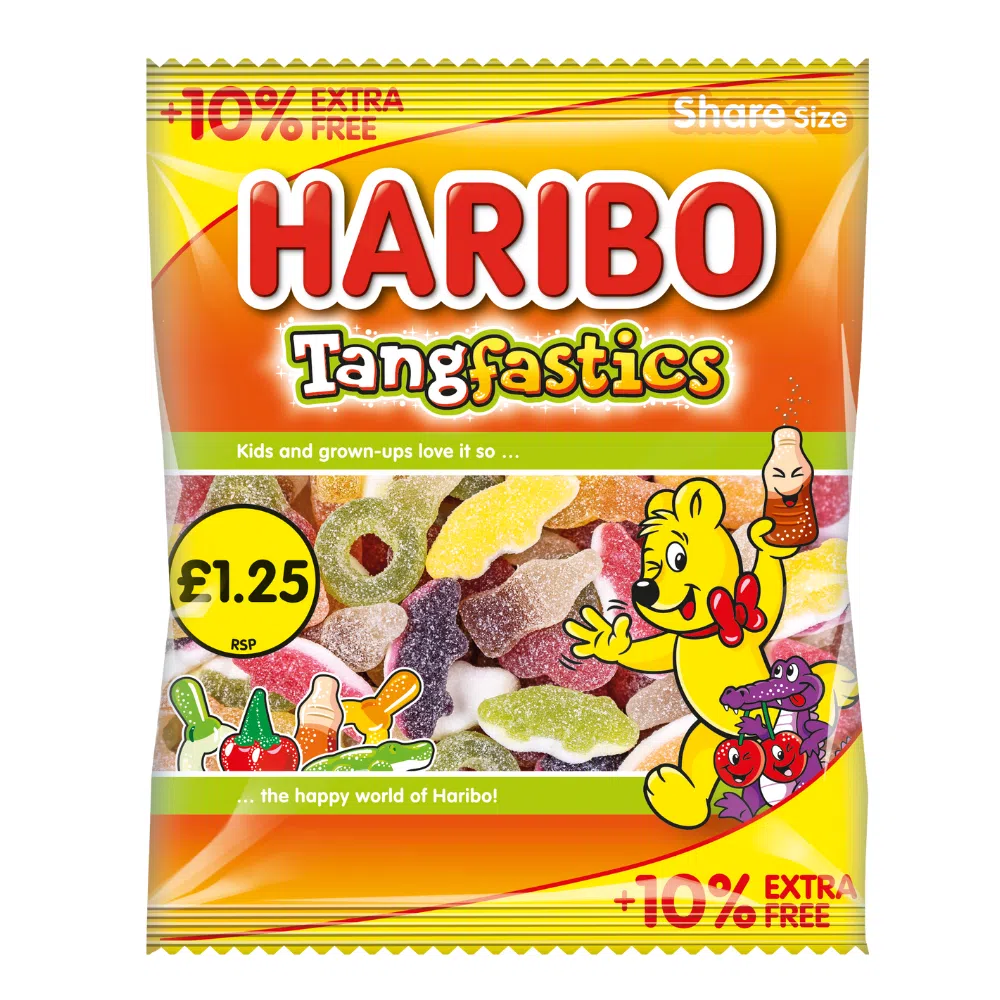 HARIBO TANGFASTICS BAG PM£1.25