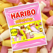 ***HARIBO MILKSHAKES PM£1.25