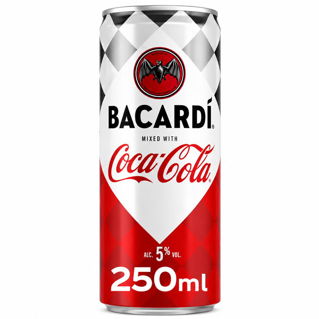 BACARDI RUM & COLA CAN