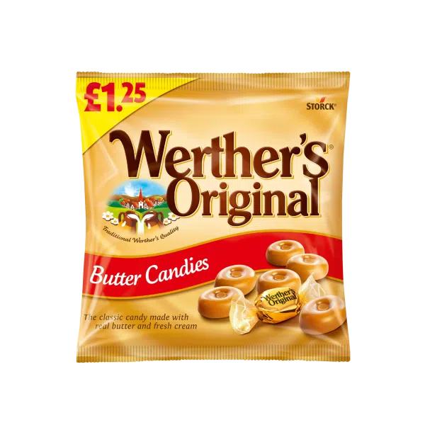 WERTHER'S ORIGINAL BUTTER PMP £1.25