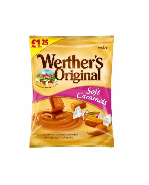 WERTHER'S ORIGINAL SOFT CARAMELS PM £1.25