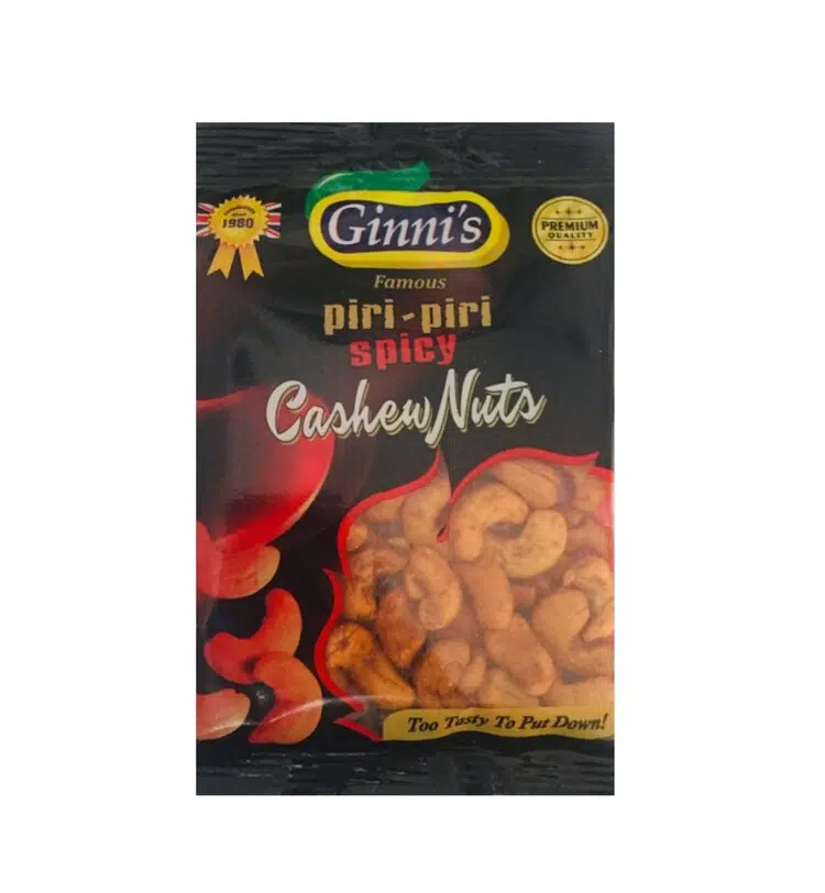 GINNIS PIRI PIRI CASHEWS