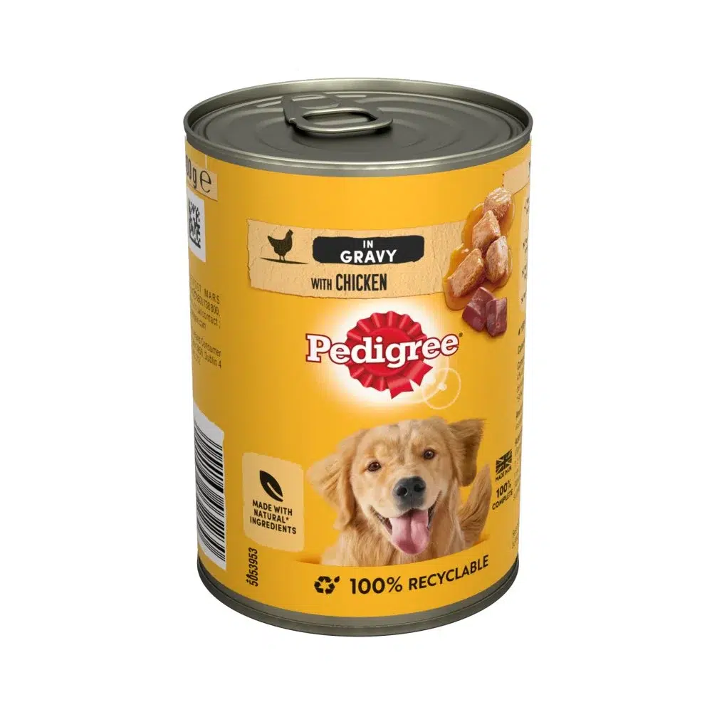 ***PEDIGREE TIN MIXED SELECTION IN GRAVY