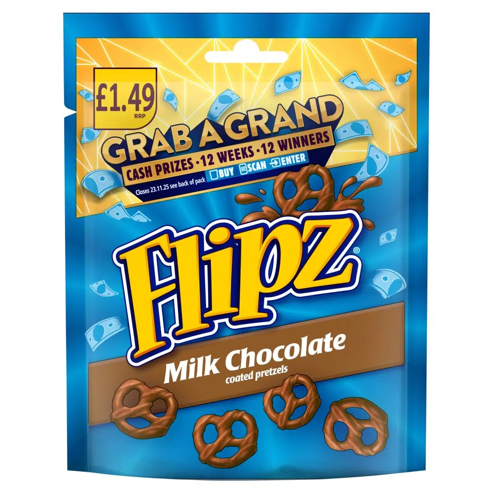 FLIPZ PEANUT BUTTER PMP £1.49