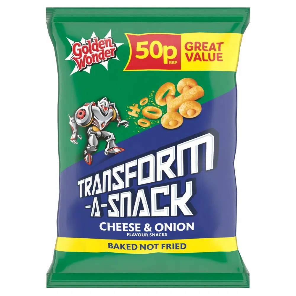 TRANSFORMA A SNACK CHEESE & ONION PM 50P