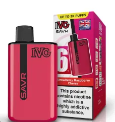 IVG SAVR STRAWBERRY RASPBERRY CHERRY