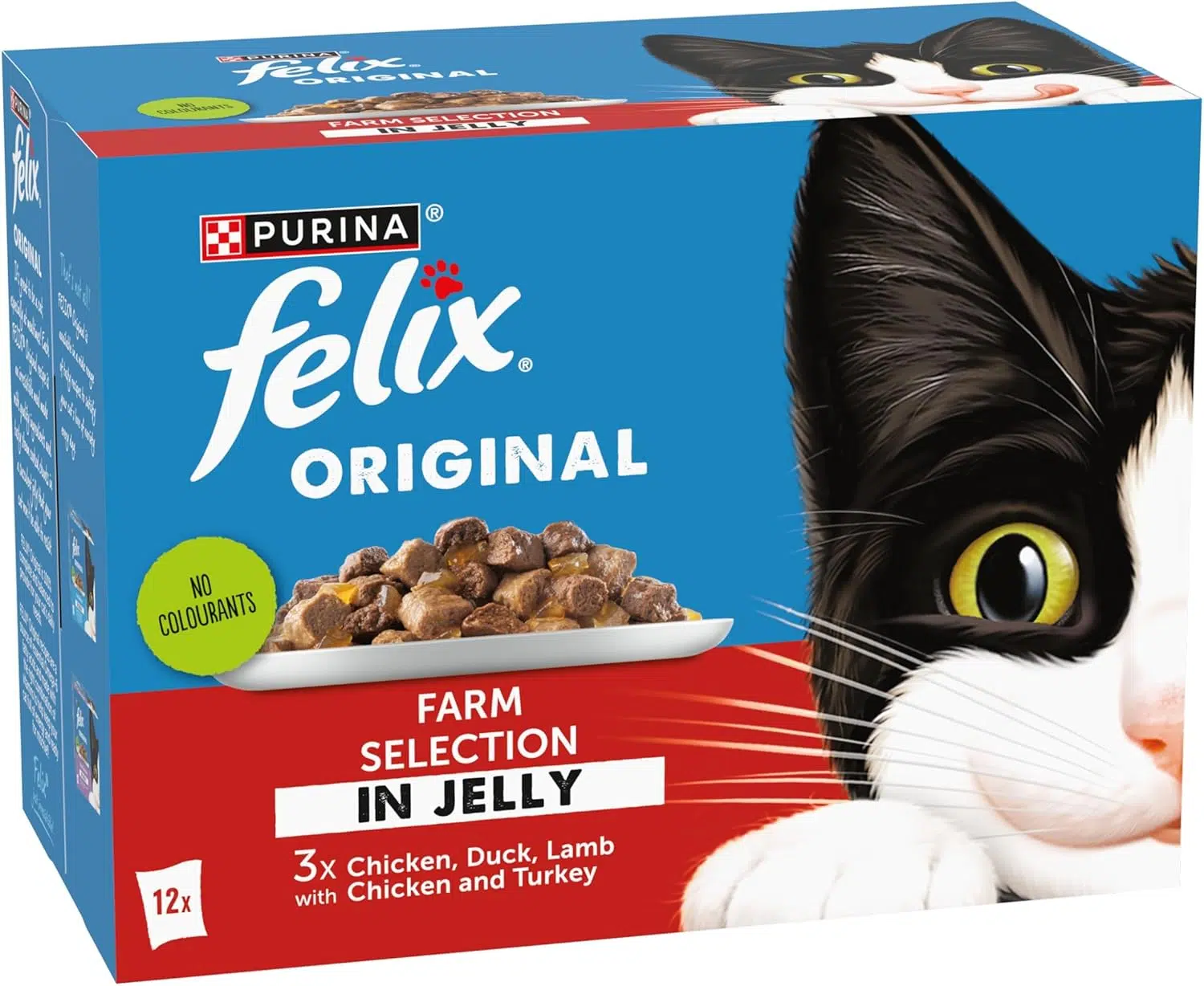 FELIX MEATY FARM SELECTION IN JELLY PM£3.99