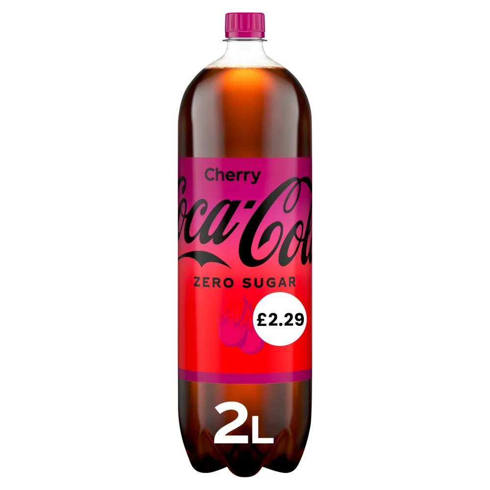 COCA-COLA ZERO SUGAR CHERRY PMP£2.29