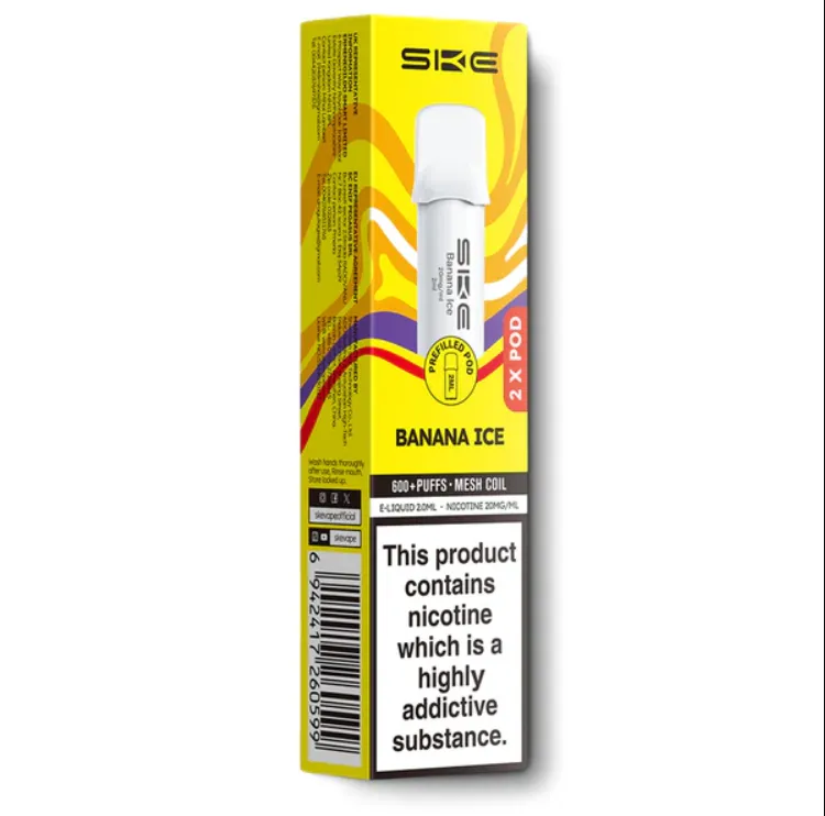 SKE 600 POD BANANA ICE PREFILLED