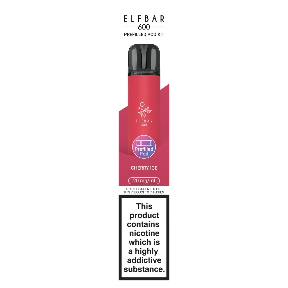 ELFBAR BM600 CHERRY ICE KIT