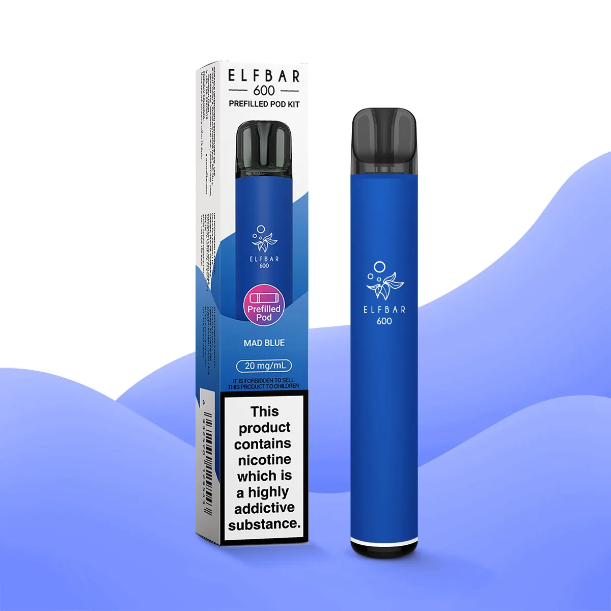 ELFBAR BM600 MAD BLUE KIT