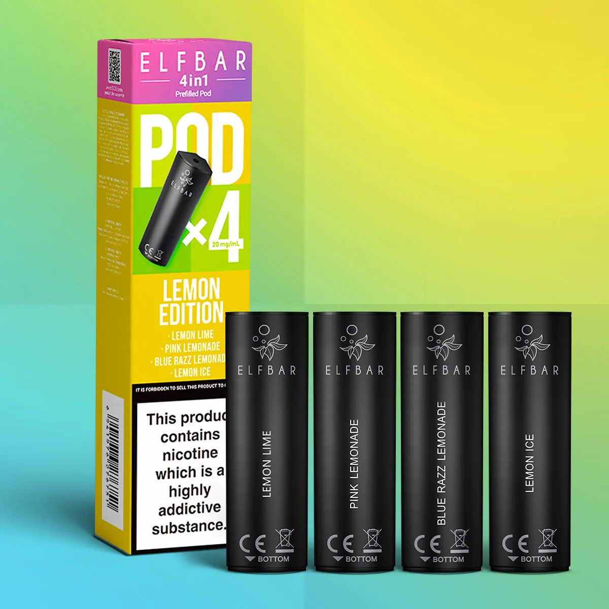ELFBAR 4 IN 1 LEMON EDITION KIT