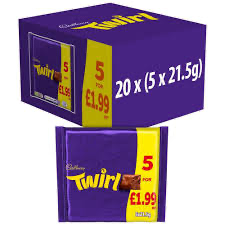 CADBURY TWIRL 5PACK PMP £1.99