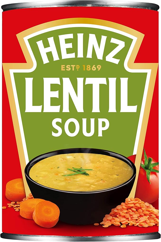 HEINZ LENTIL SOUP PMP £1.89