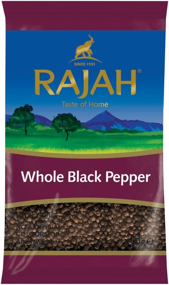 RAJAH WHOLE BLACK PEPPER