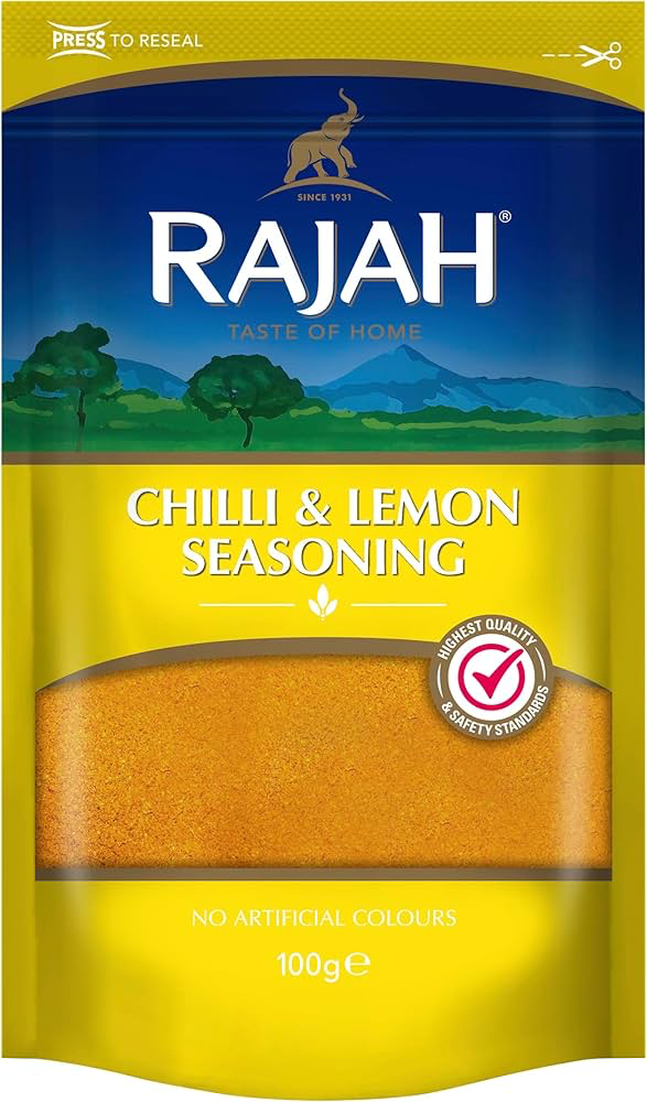 RAJAH CHILLI & LEMON SEASONING
