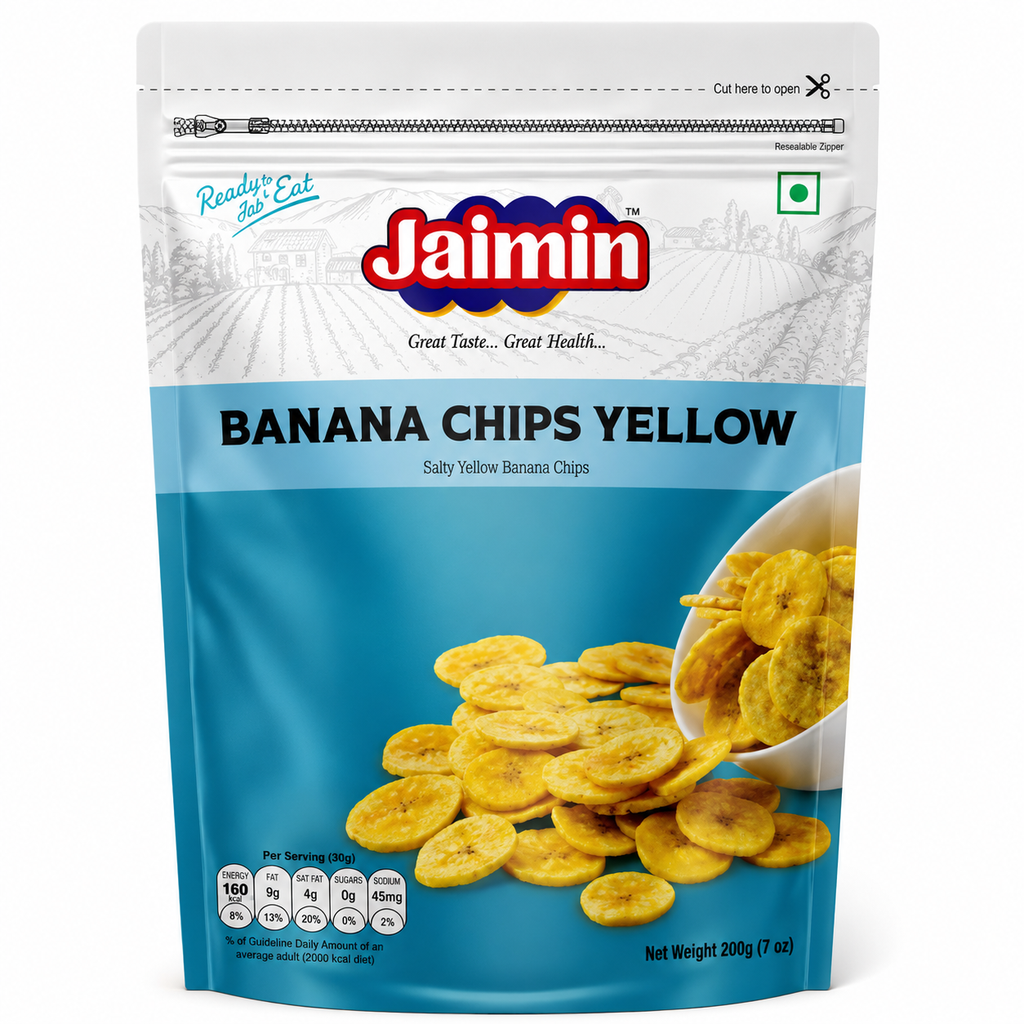 JAIMIN BANANA CHIPS-YELLOW PACK