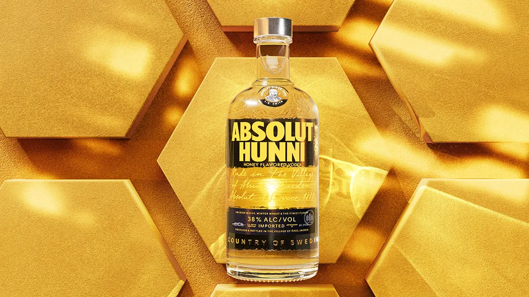 ABSOLUT HUNNI VODKA