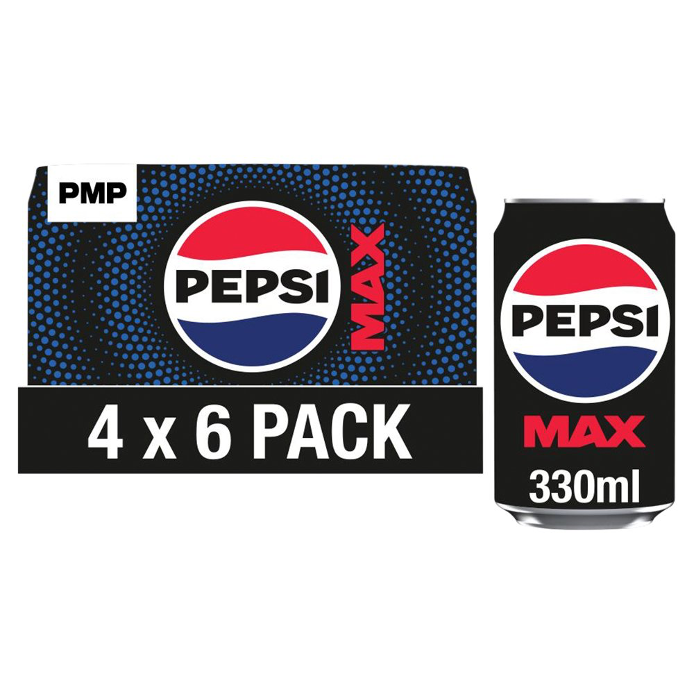 PEPSI MAX 6 PACK CAN PMP£3.29