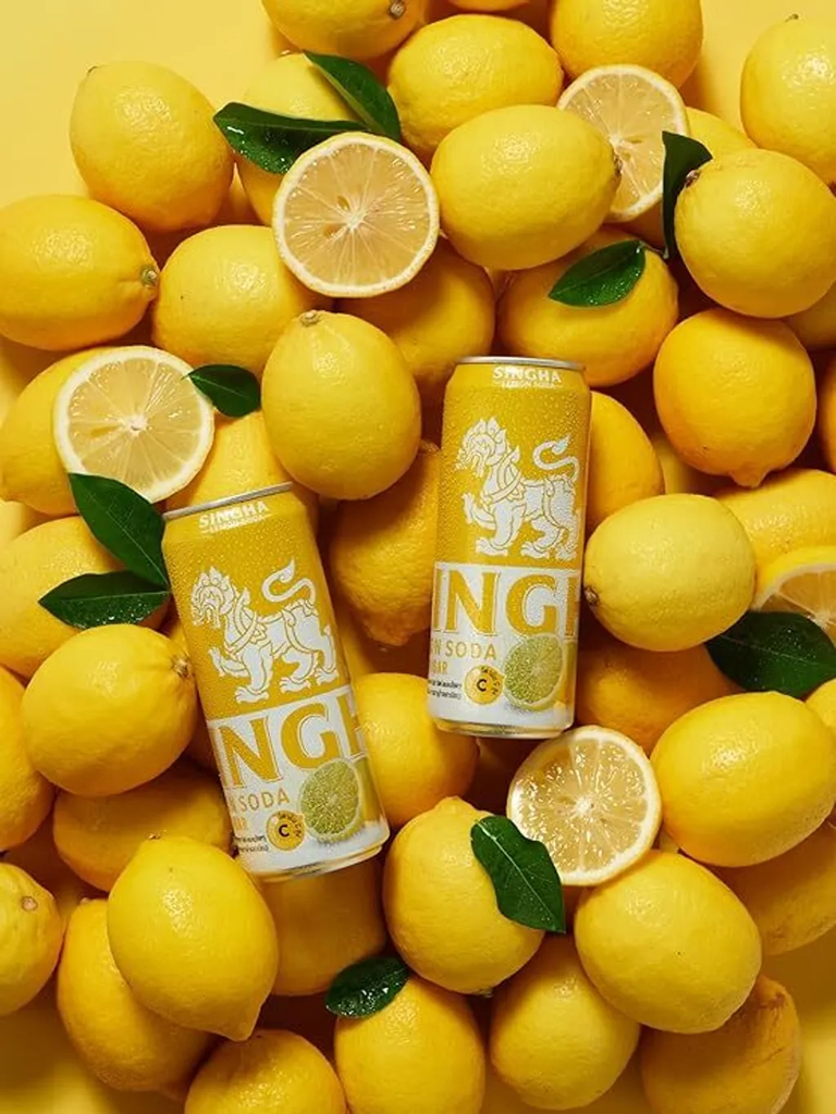 SINGHA ORIGINAL LEMON SODA