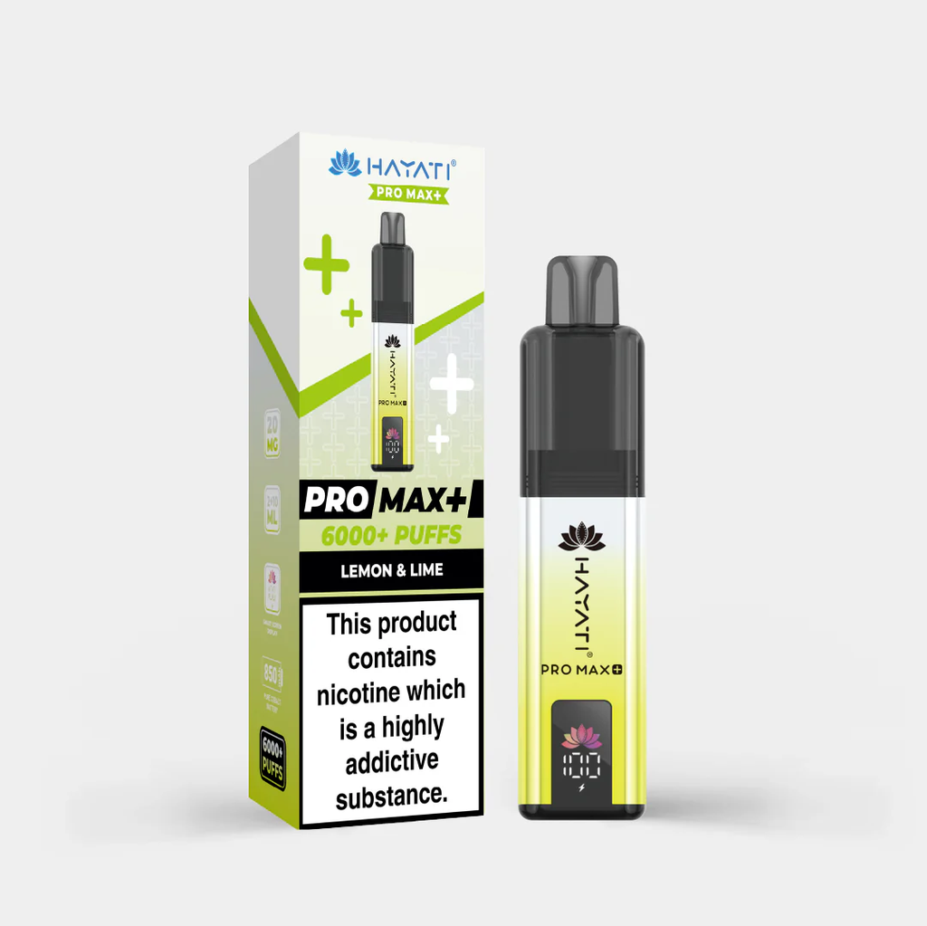 HAYATI PRO MAX+ 6000+ LEMON & LIME PODS
