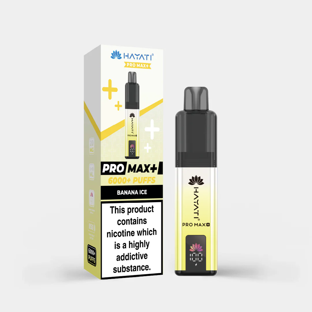 HAYATI PRO MAX+ 6000+ BANANA ICE PODS