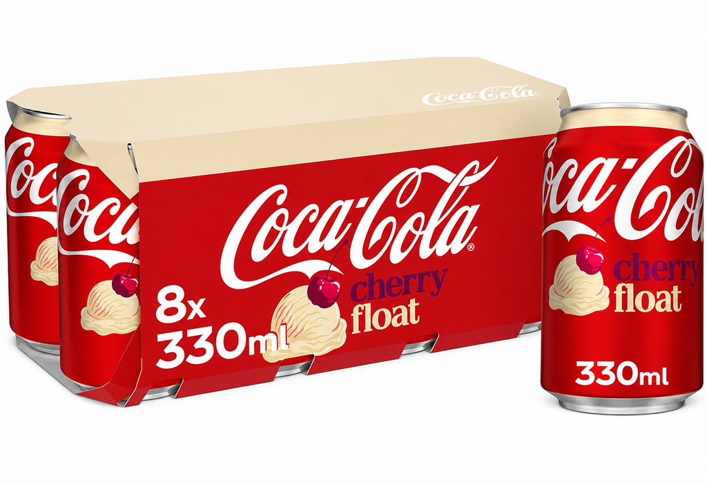 COCA COLA CHERRY VANILLA FLOAT PMP £1.79