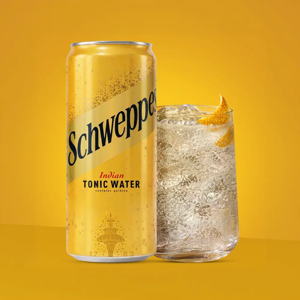 SCHWEPPES INDIAN TONIC WATER PLAIN