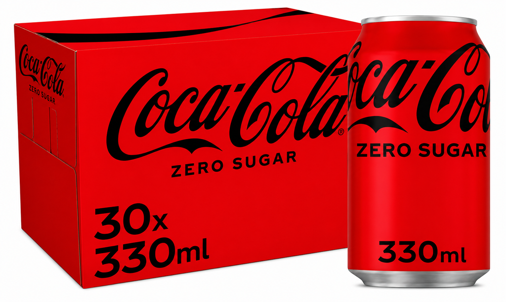 COCA COLA ZERO SUGAR 30CANS
