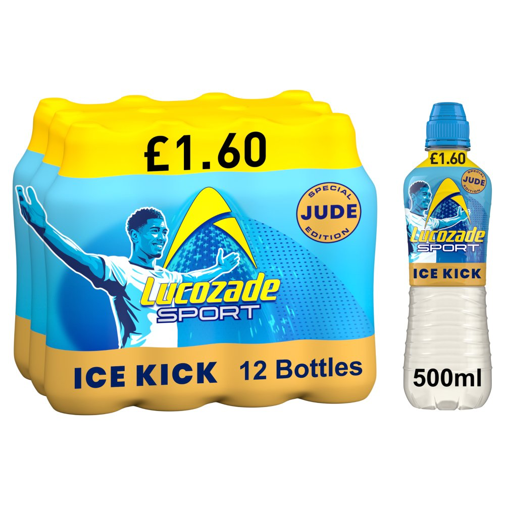 LUCOZADE SPORT ICE KICK JUDE PMP£1.60