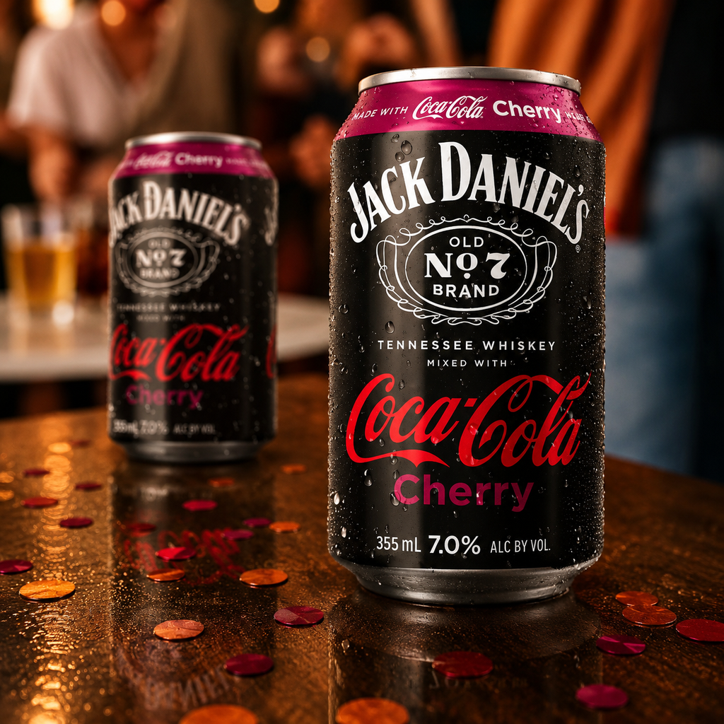 JACK DANIELS CHERRY COKE PMP £2.59