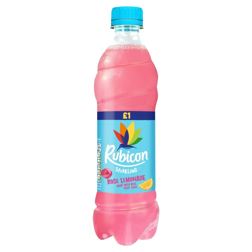 Rubicon sparkling rose lemonade pmp£1.19