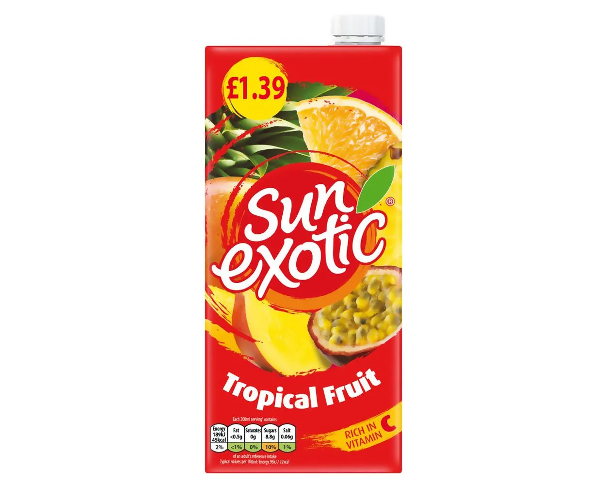 Sun Exotic Tropical PM £1.39