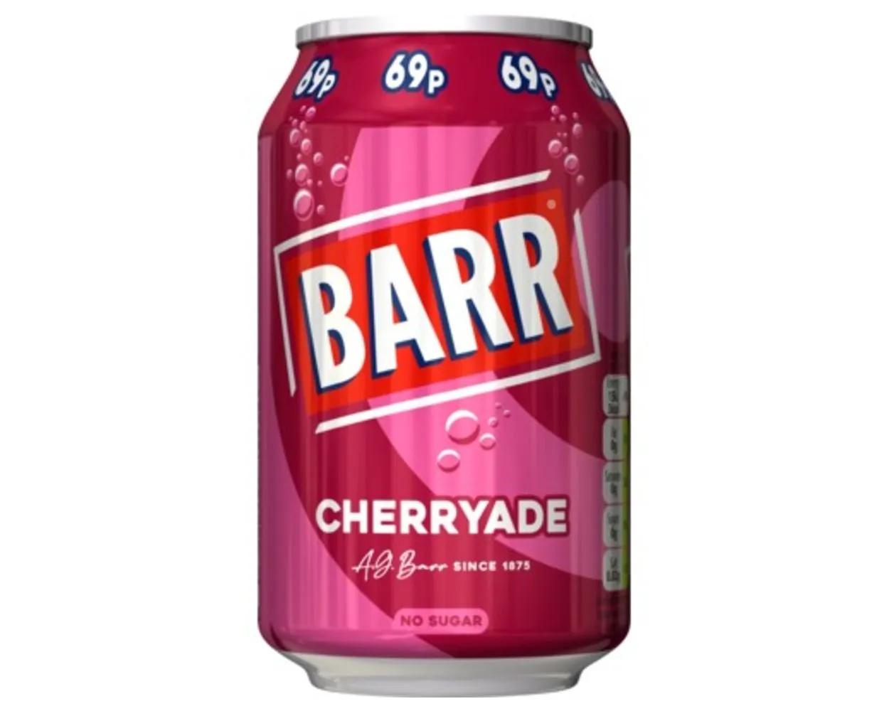 Barr cherryade 6pk pmp£2.50