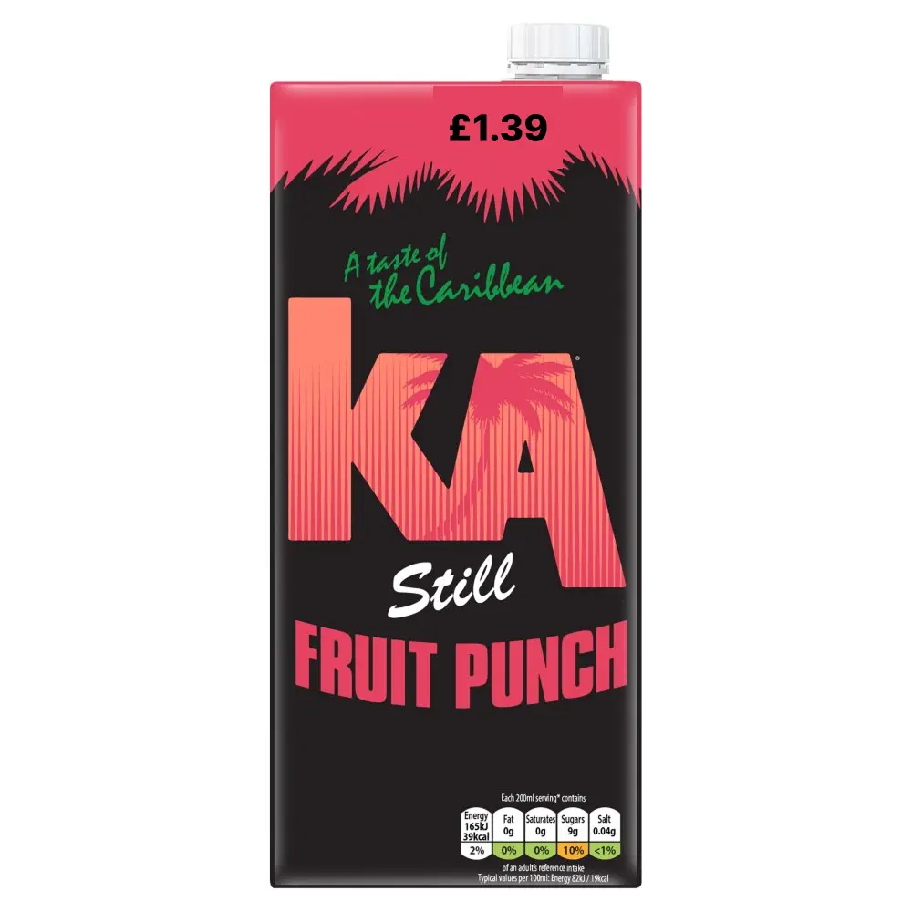 Ka still fruit punch pmp £1.39