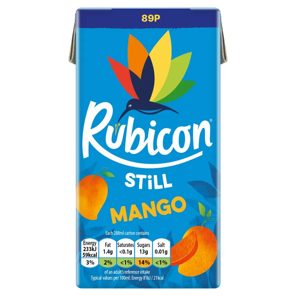 Rubicon still mango pmp £0.89