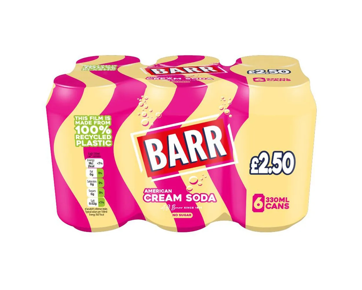 Barr Cream Soda PM £2.50(6 Pack)