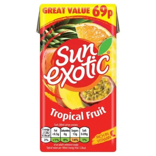 Sun exotic tropical pmp£0.69