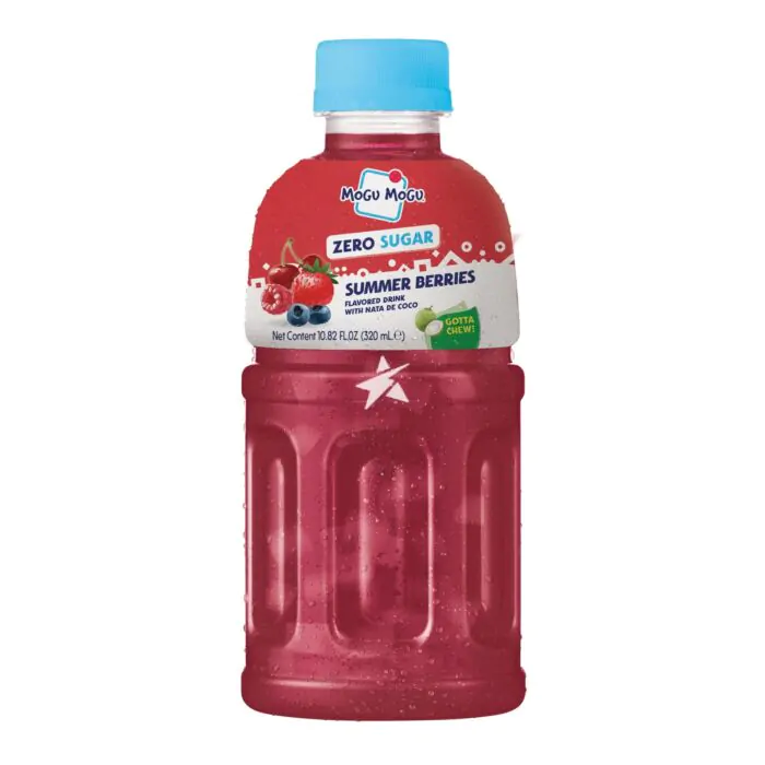 Mogu mogu zero drink summer berries