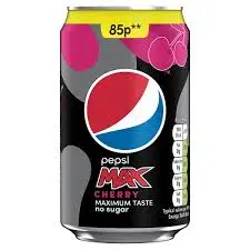 Pepsi Max Cherry PM £0.85
