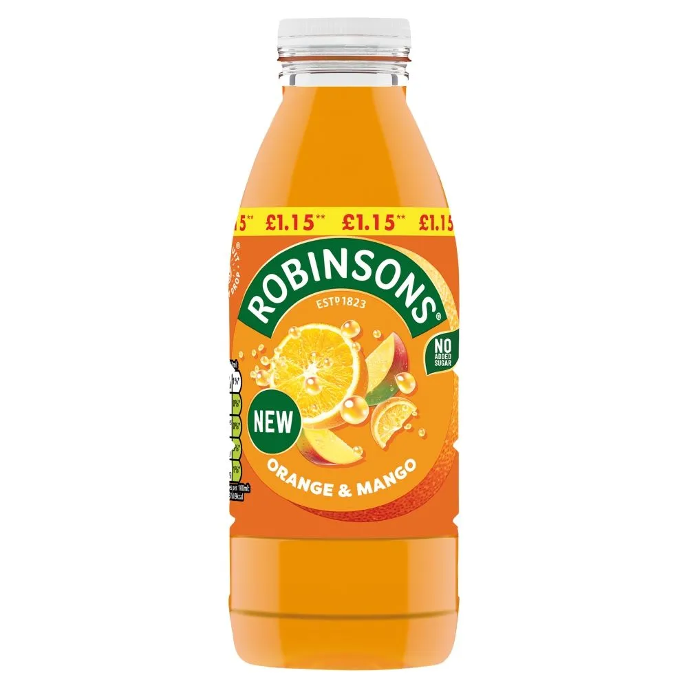 Robinsons rtd orange & mango £1.15