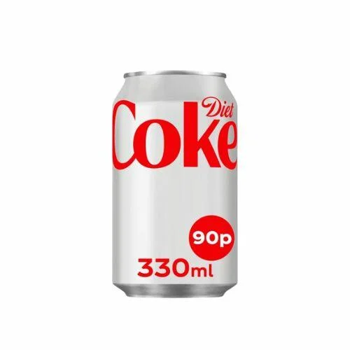 Diet coke can pmp£0.90