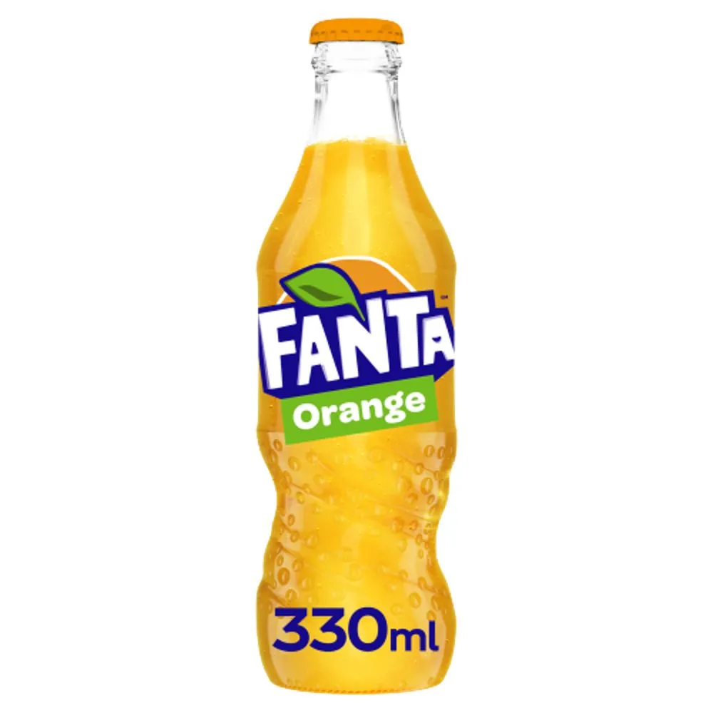 Fanta orange (glass)