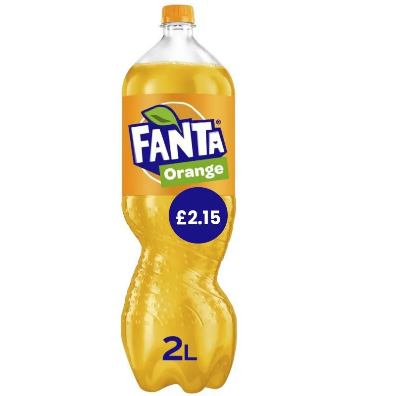 Fanta orange pm£2.15