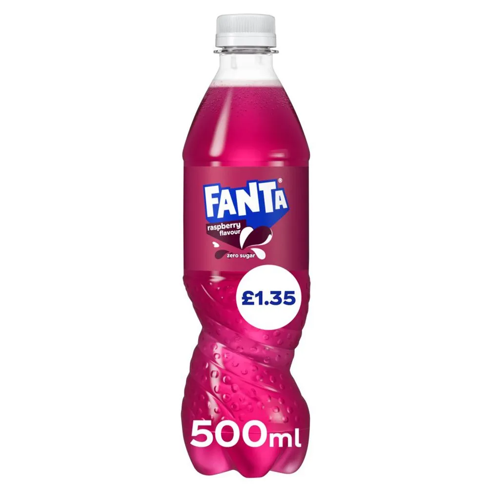 Fanta Raspberry S/f PM £1.35